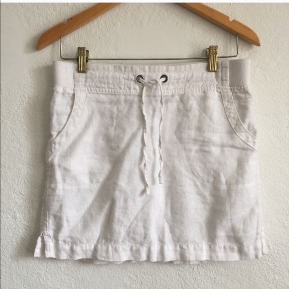White Linen Athleta Skirt - Picture 2 of 5